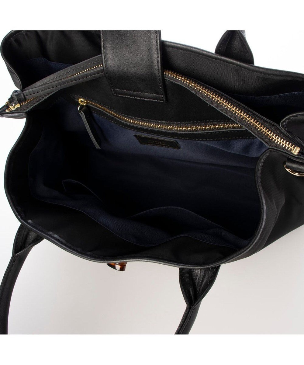 UNBILLION ペルケ perche / ナイロン×牛革付属ユーティリティ2wayトート 