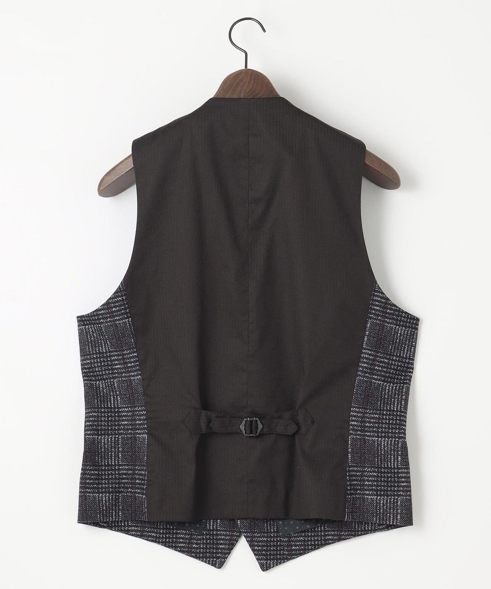 JOSEPH ABBOUD 【ストレッチ】フランネルジャージ ベスト 