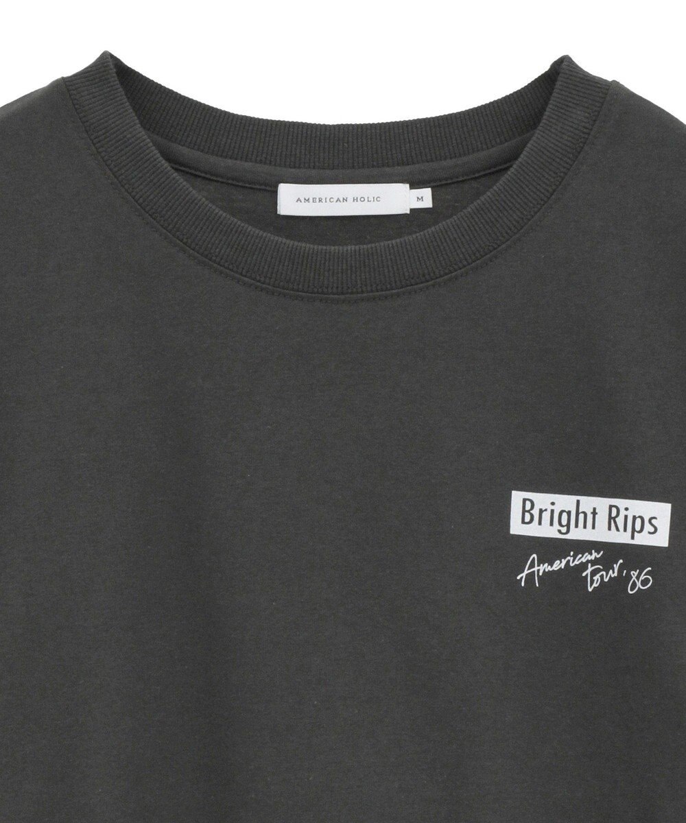 AMERICAN HOLIC Bright RipsロングTシャツ 
