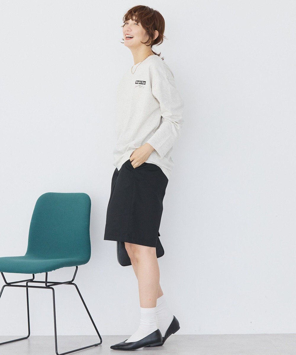 AMERICAN HOLIC Bright RipsロングTシャツ 