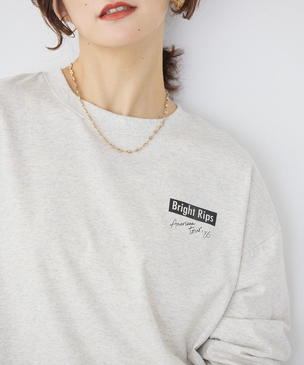 AMERICAN HOLIC Bright RipsロングTシャツ 