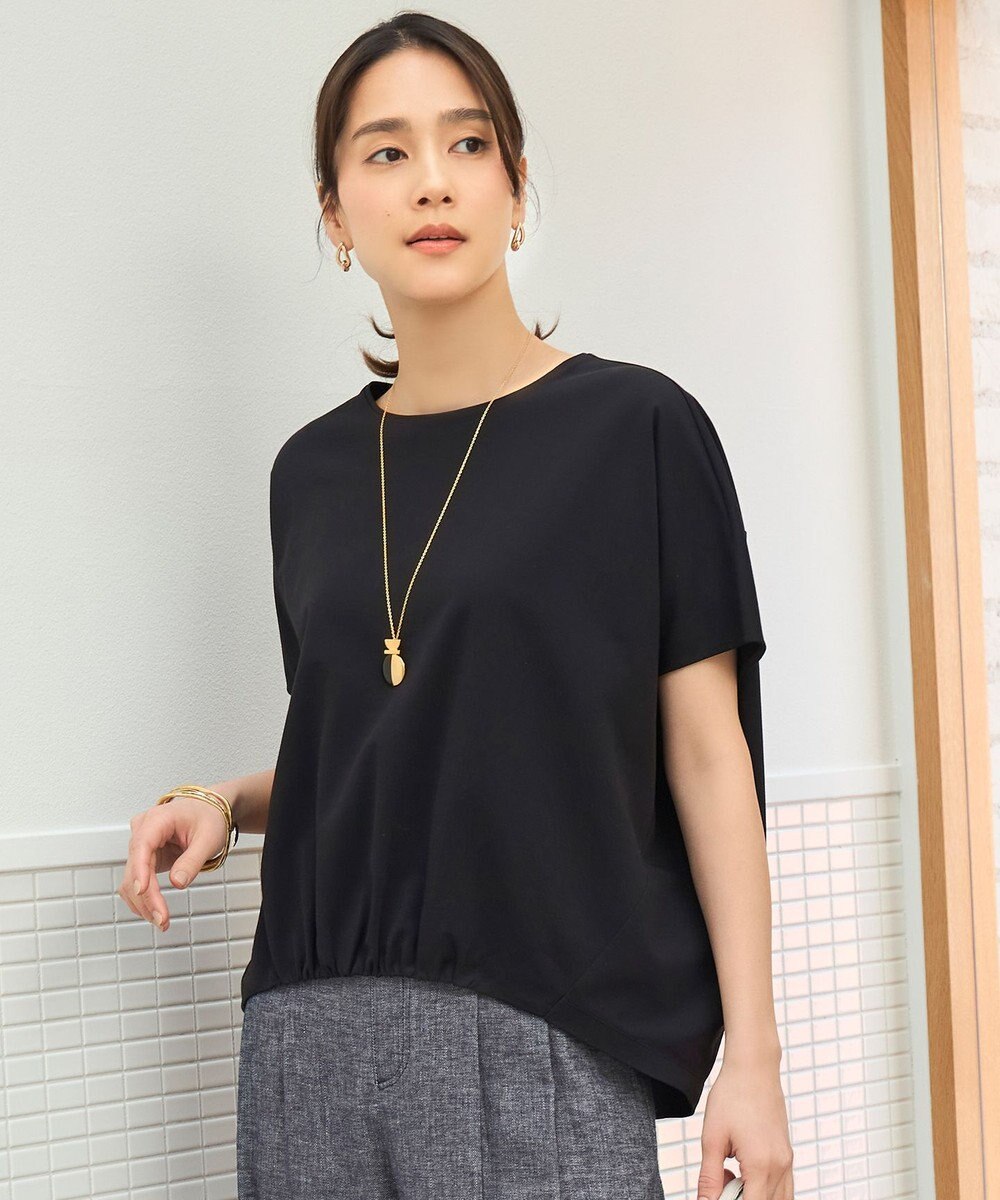 自由区 S 【接触冷感・UVカット・吸水速乾・抗菌防臭・洗える】ハイカウントフォルム Tシャツ 