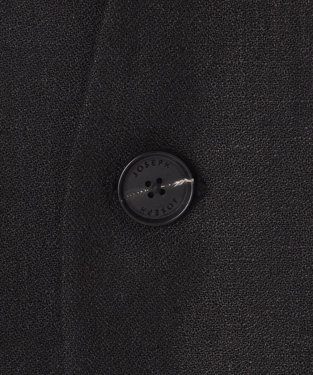 JOSEPH HOMME ペアースキンリネン　ノーカラージャケット 