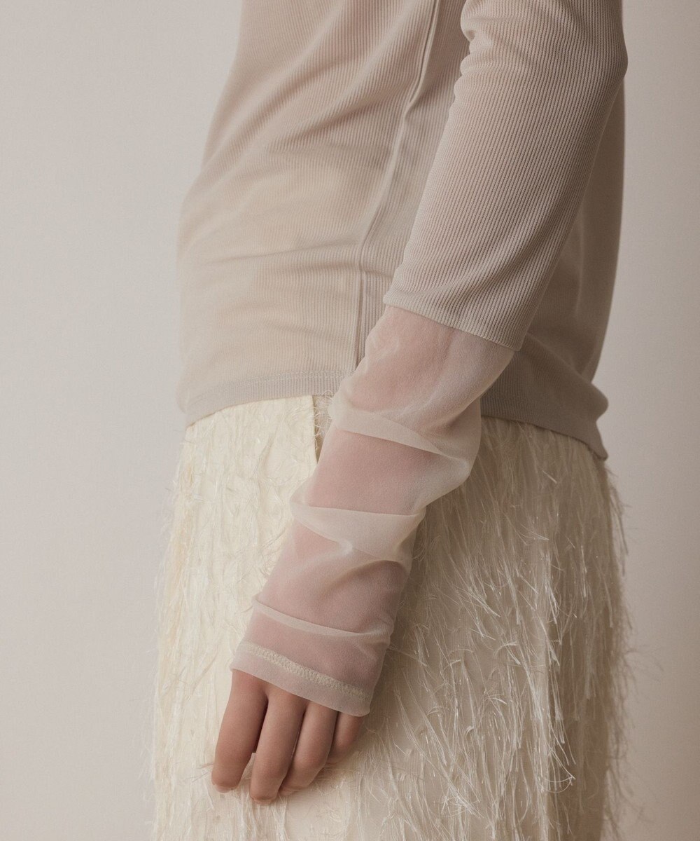 GRACE CONTINENTAL シアーアセテートカットトップ 