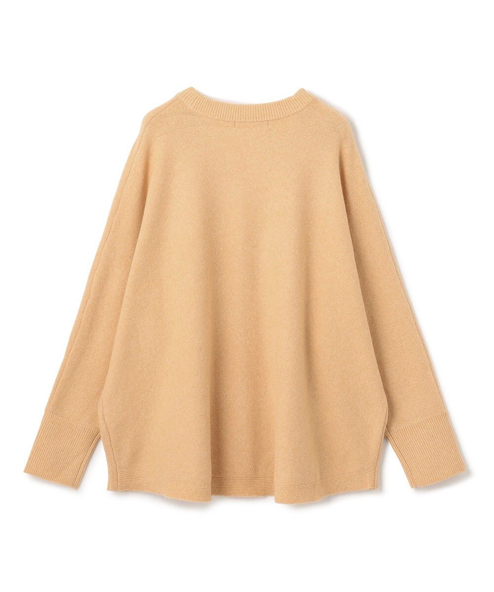 UNFILO 【洗える】ふわふわニット ラウンドヘム 