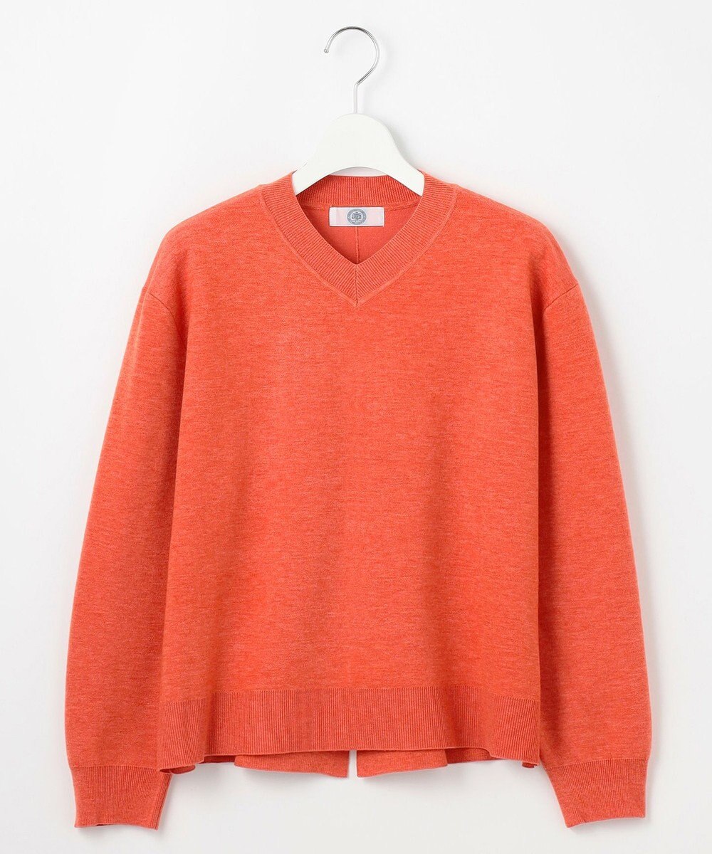 J.PRESS LADIES L 【洗える】FINE SWEAT ニット 