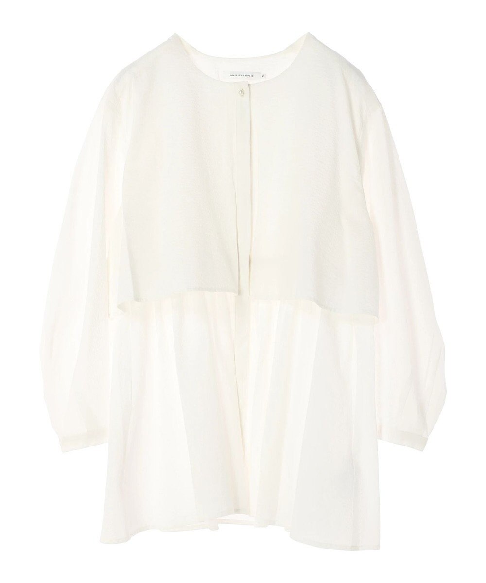 AMERICAN HOLIC サッカーワントーンティアードチュニック 