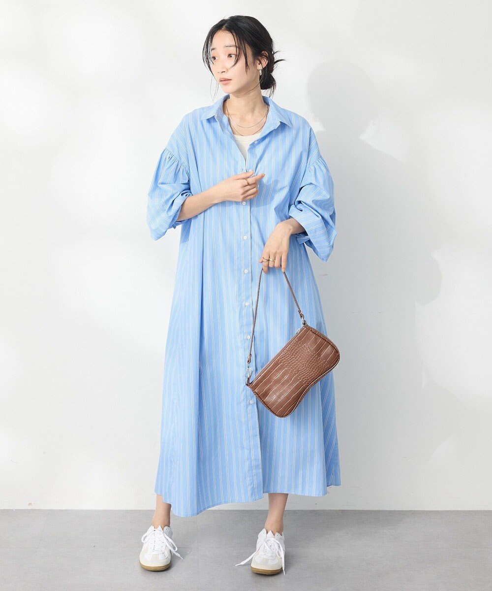 CRAFT STANDARD BOUTIQUE シワ軽減 /イージーケアシャツワンピース 