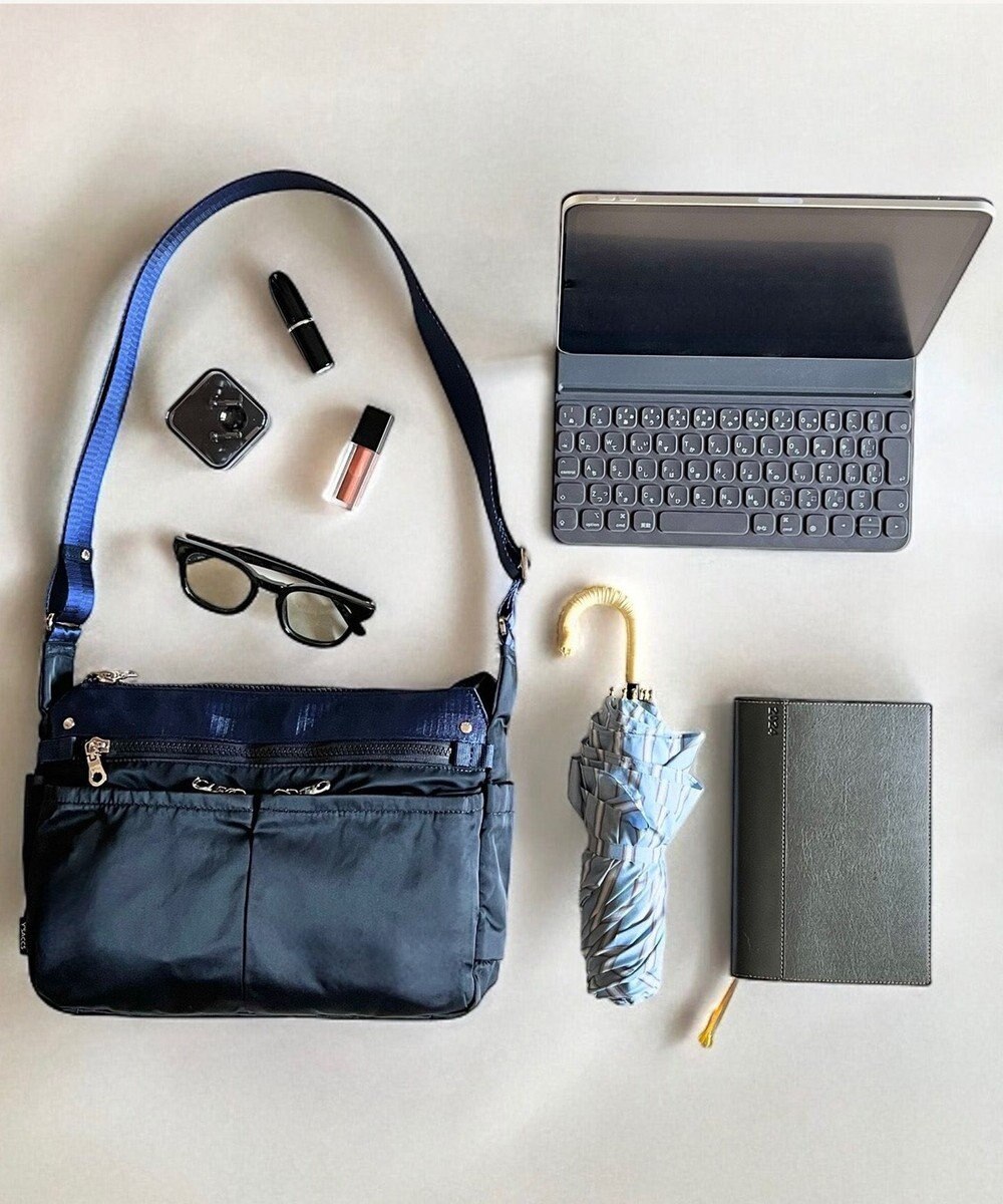 Y'SACCS テープデザイン　トラベルショルダーバッグ 