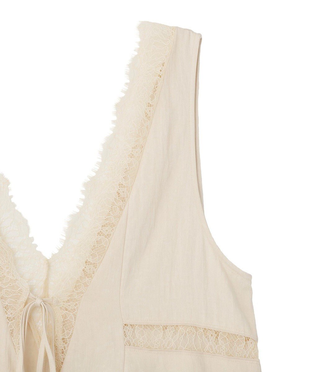 Green Parks ランジェリー風サテンビスチェ 