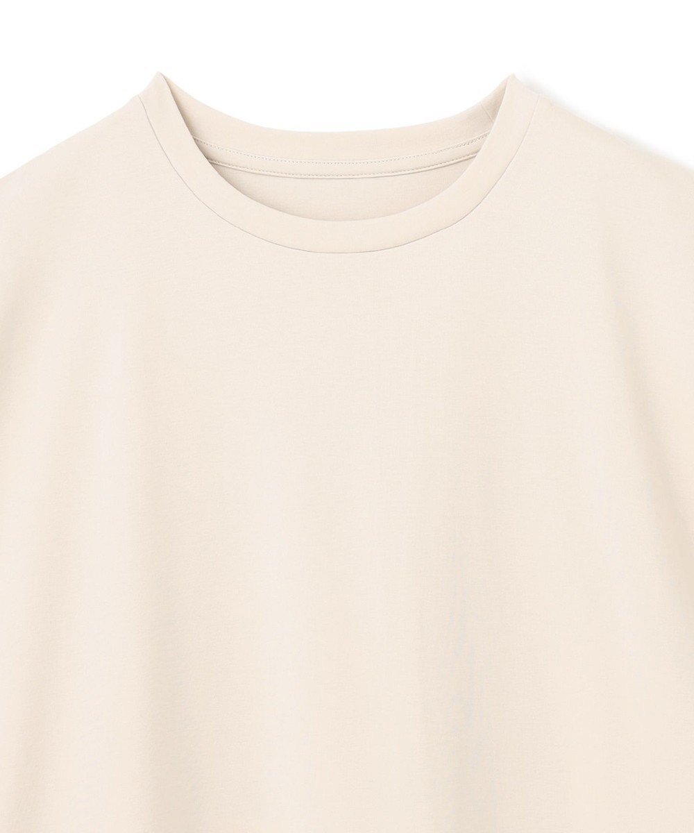 UNFILO BEAUTY FORM ロゴ刺繍フレンチスリーブTシャツ 