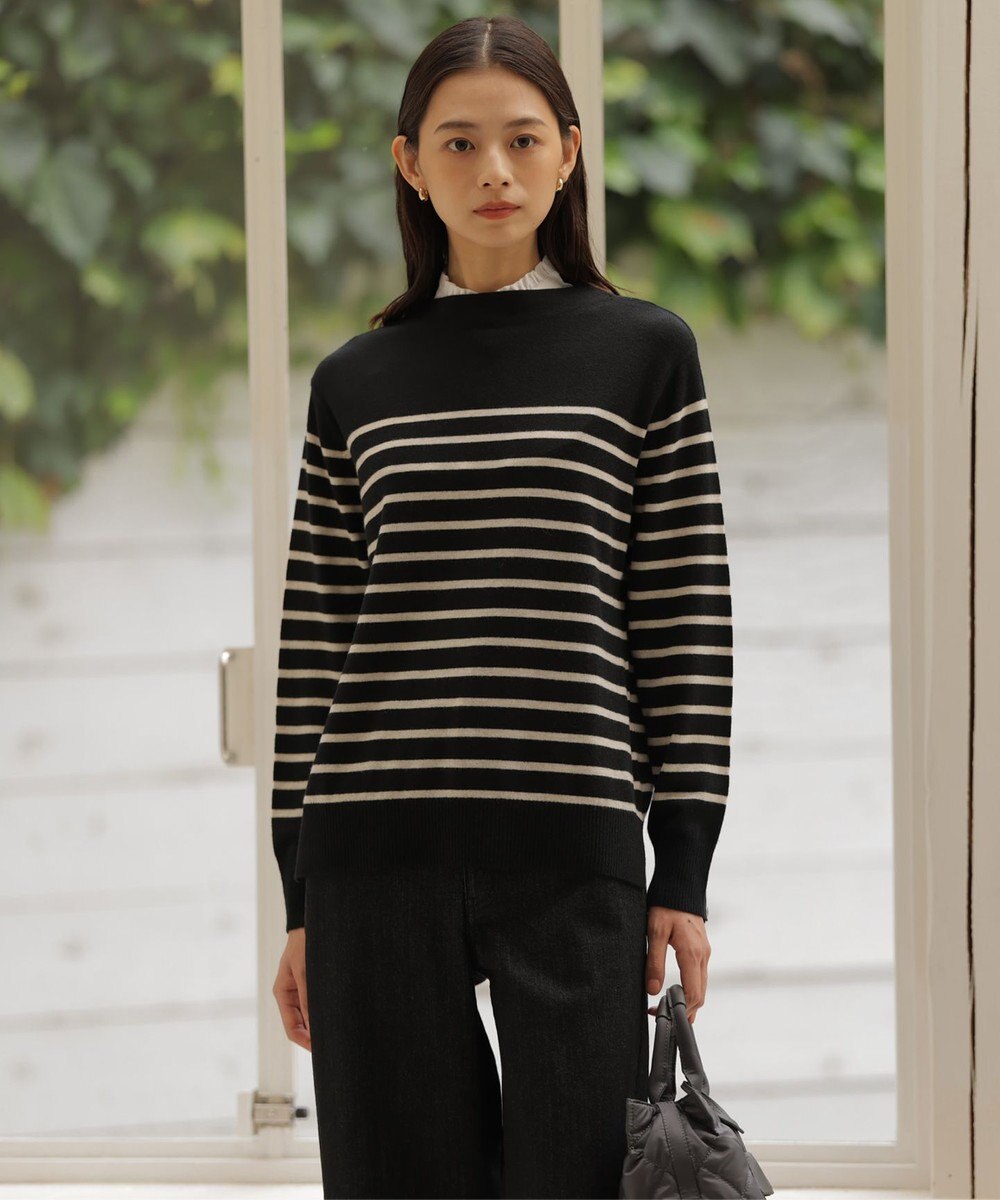 J.PRESS LADIES 【洗える】ハイネック フリル デコカラー 付け襟 