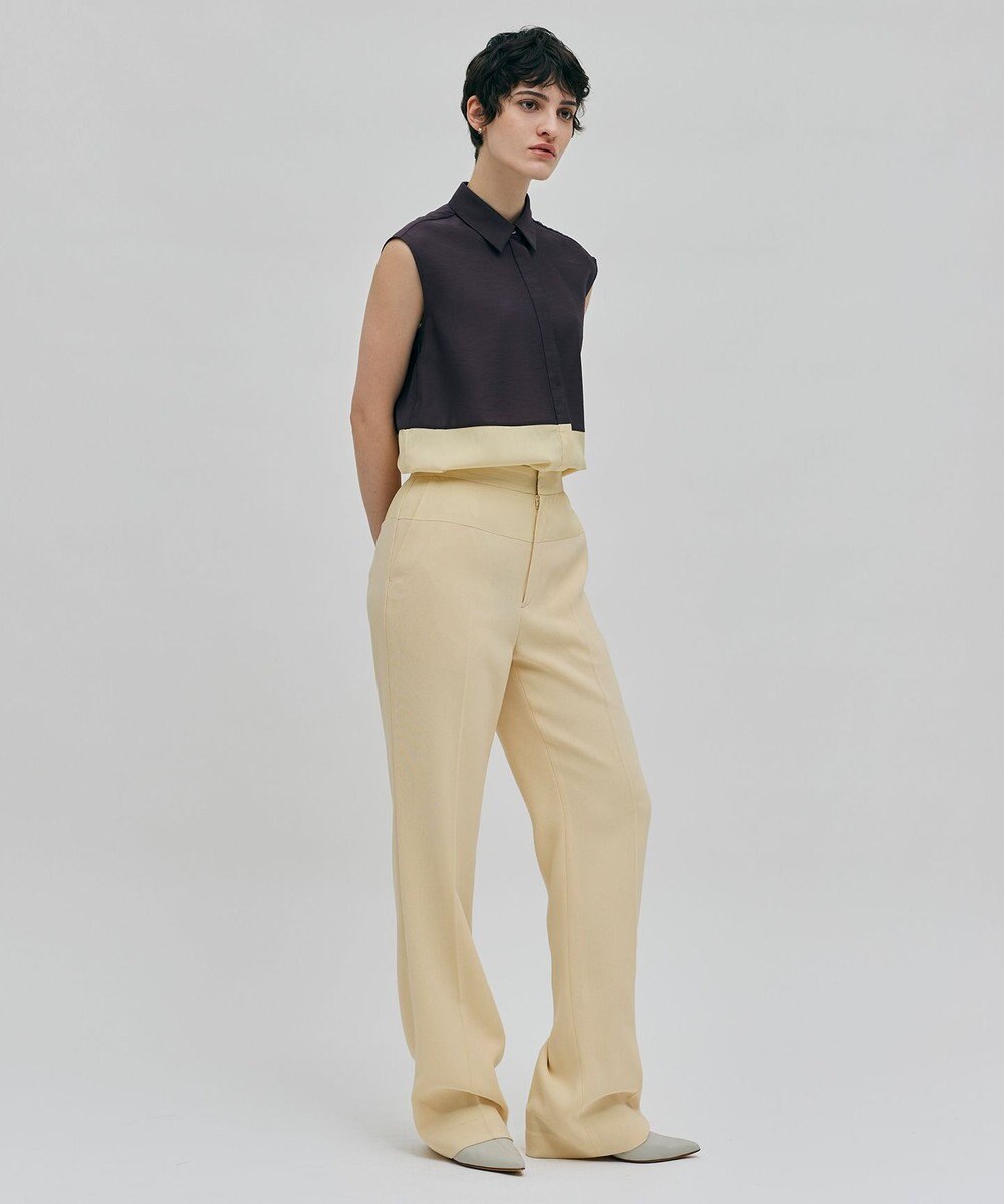 BEIGE， 【洗える】SERBES / ノースリーブブラウス 