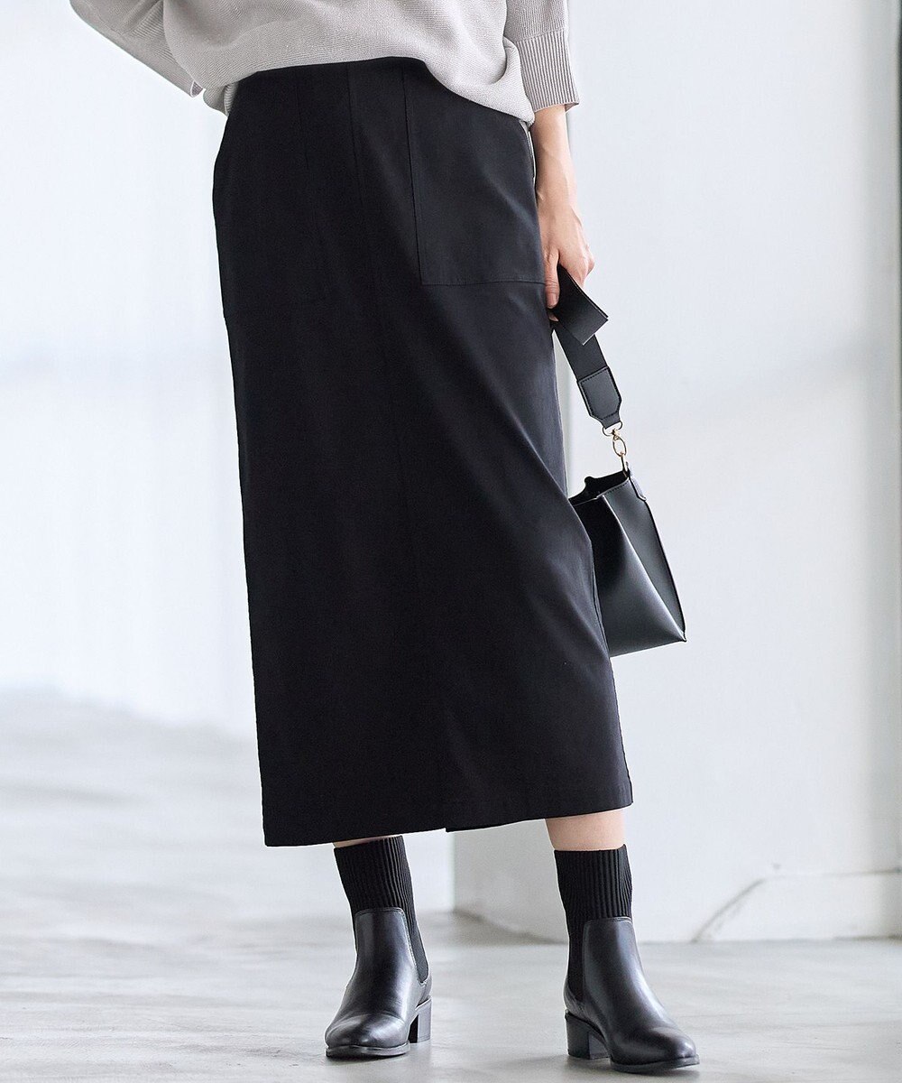 ANY L 【ウエストゴム】ベイカースカート 