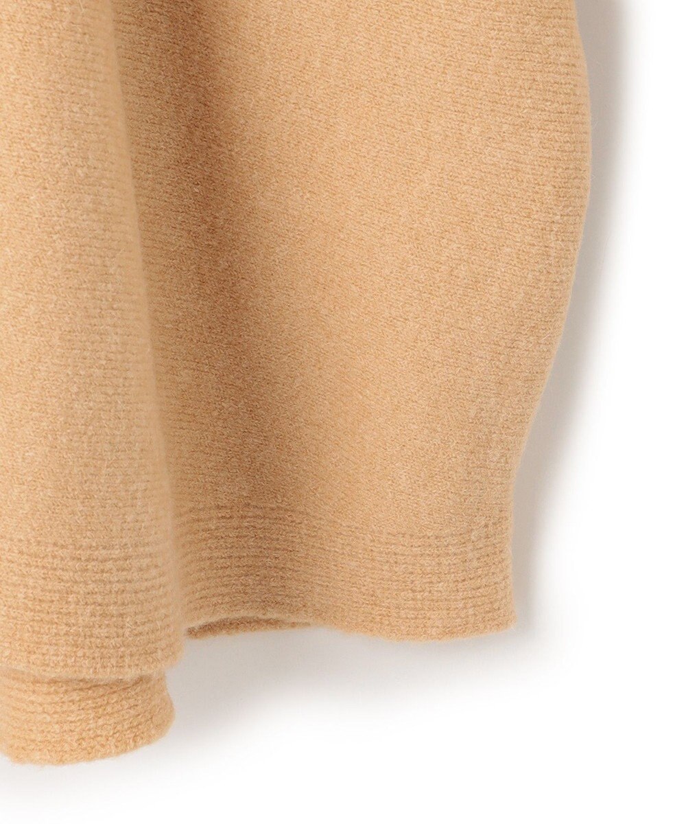 UNFILO 【洗える】ふわふわニット ラウンドヘム 