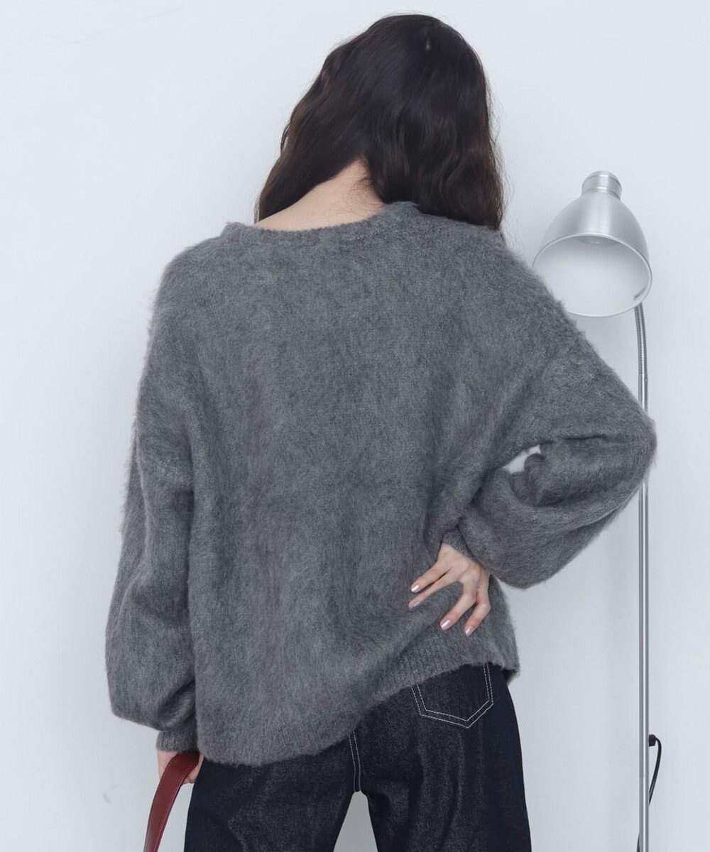 WEGO モヘアタッチBROOKLYNロゴニット 