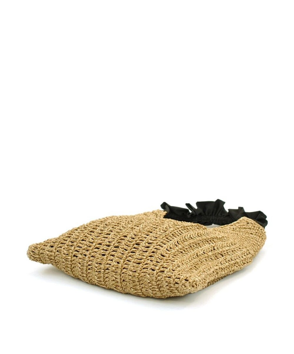 UNBILLION cachecache フリルワンハンドルペーパー手編みトート 