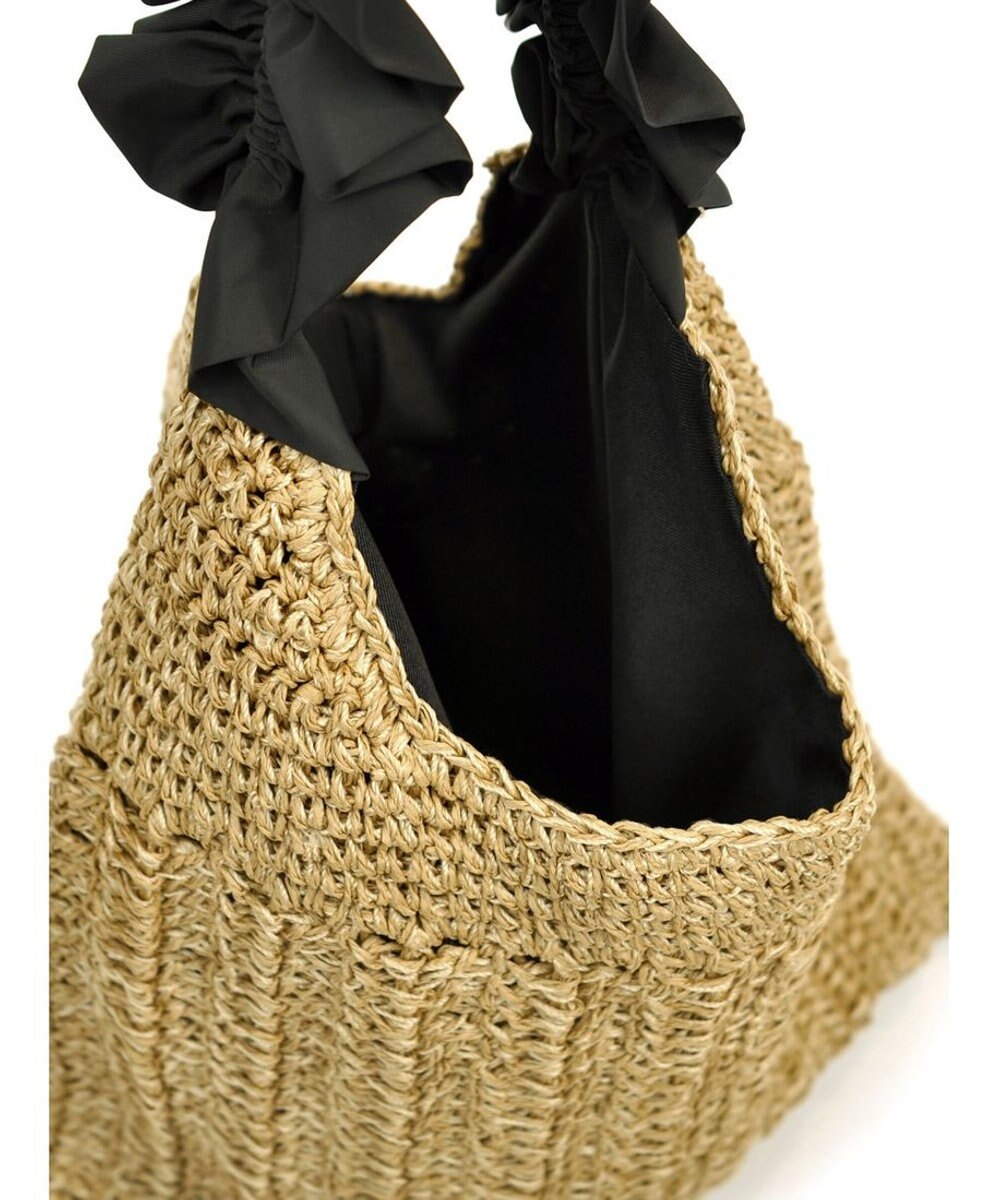 UNBILLION cachecache フリルワンハンドルペーパー手編みトート 