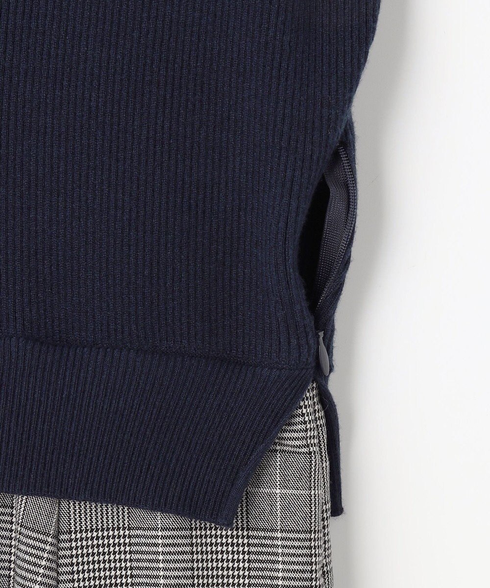 ANY SIS S ドッキングニット ワンピース 