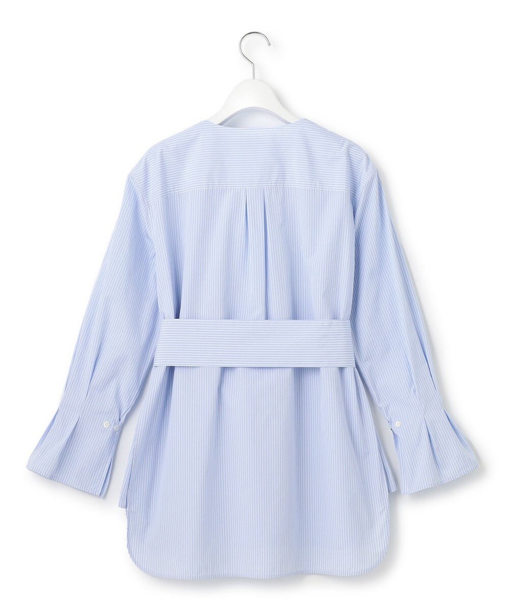 23区 CANCLINI スキッパーベルト付き ブラウス 