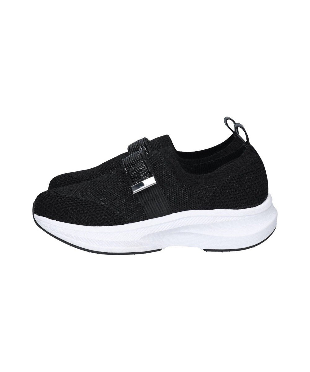 Bridget Birkin 【Bridget Birkin】ベルトストーンニットスニーカー 