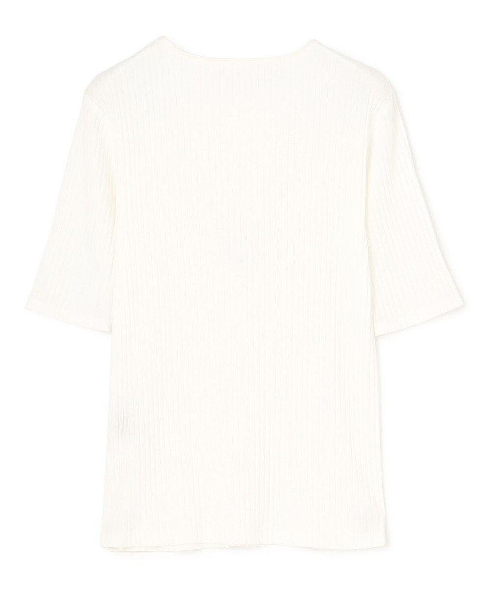 uncrave 【ご好評につき追加生産】コットンレーヨン リブカットソー（uncrave STANDARD） 