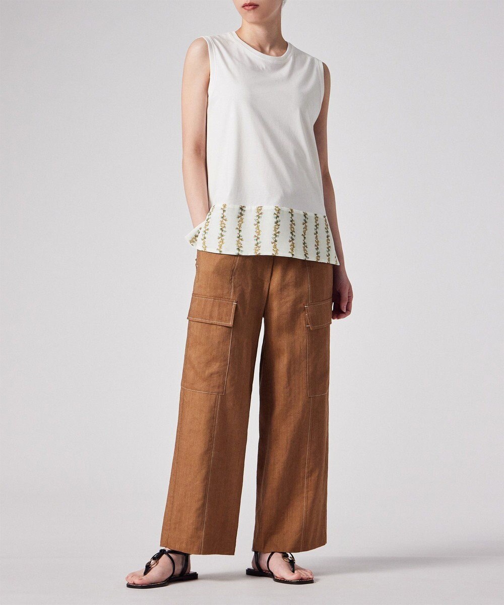 Paul Smith プリント コンビネーション ノースリーブ 