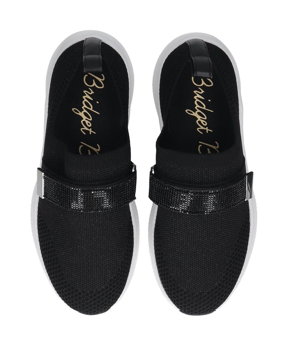 Bridget Birkin 【Bridget Birkin】ベルトストーンニットスニーカー 