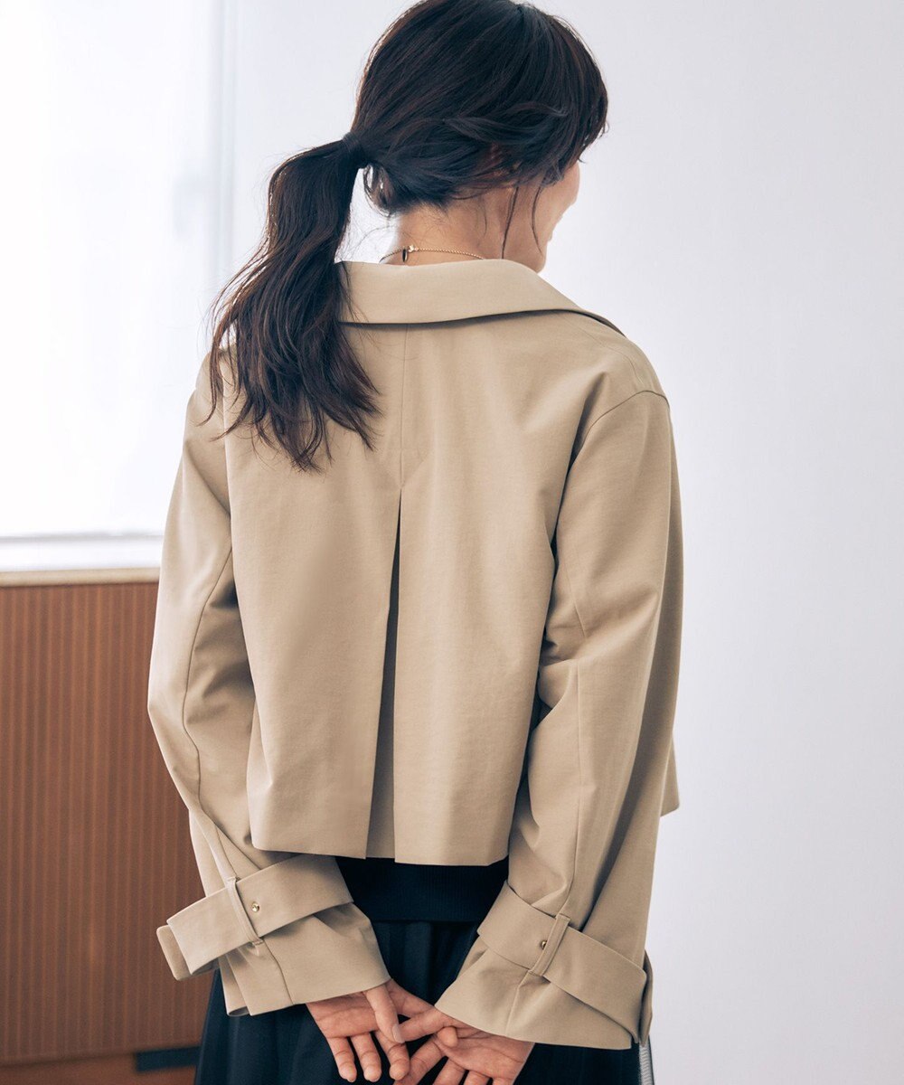 自由区 【洗える】4WAYトレンチ コート 