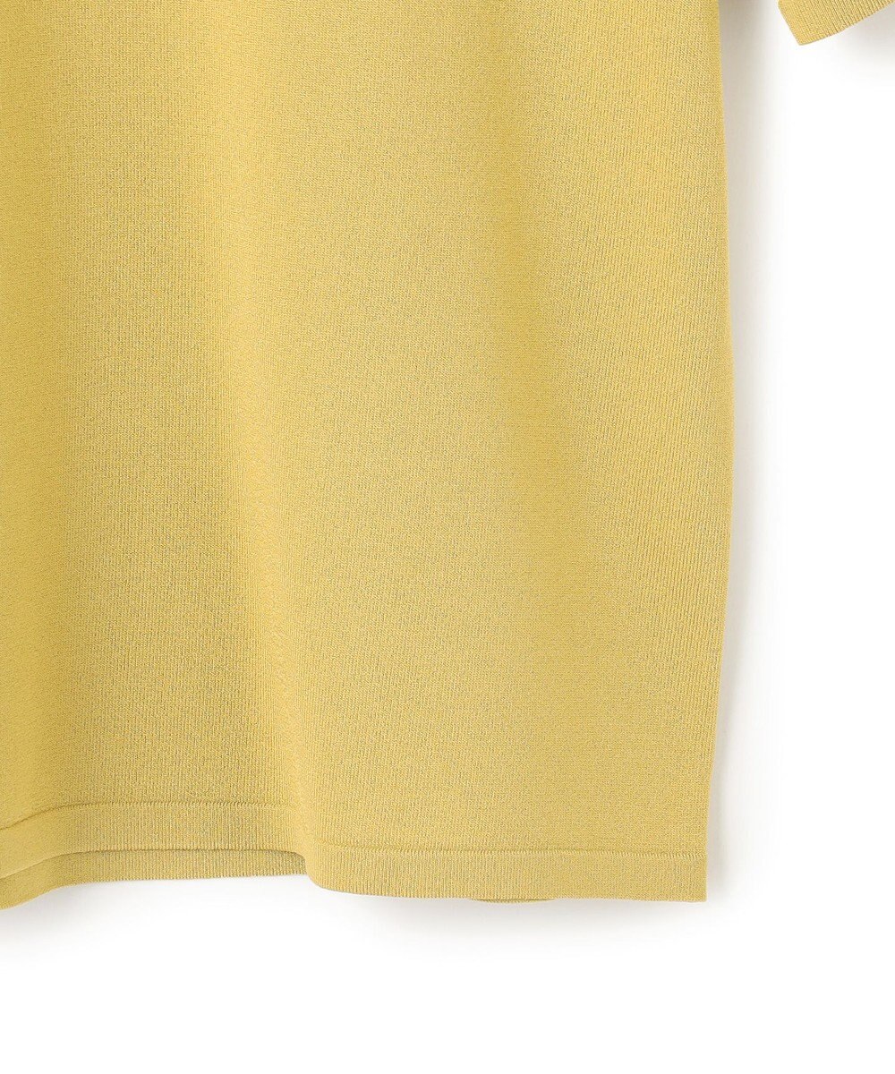 ICB 【洗える】シンセティックハイゲージ 半袖ニット 