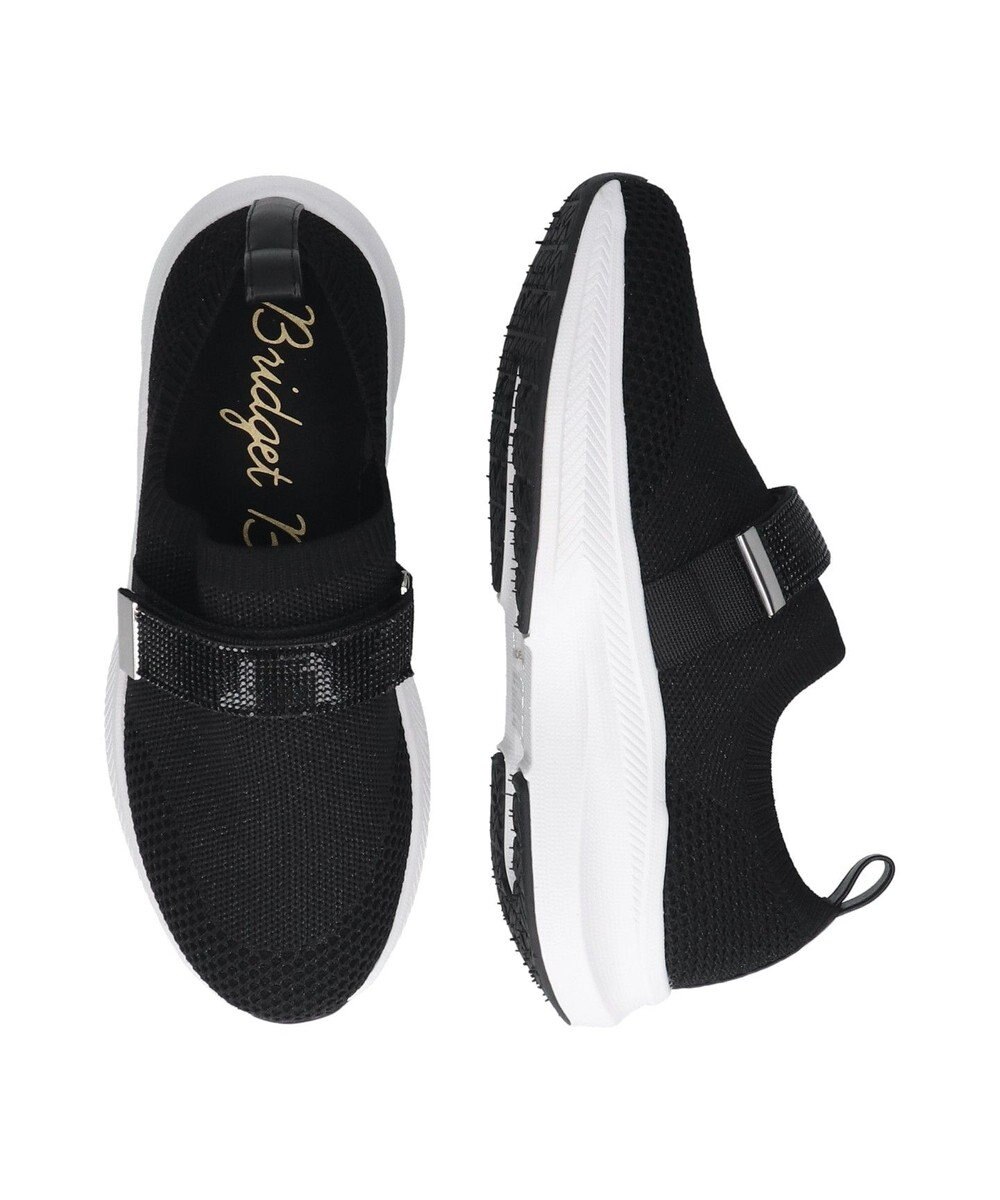 Bridget Birkin 【Bridget Birkin】ベルトストーンニットスニーカー 