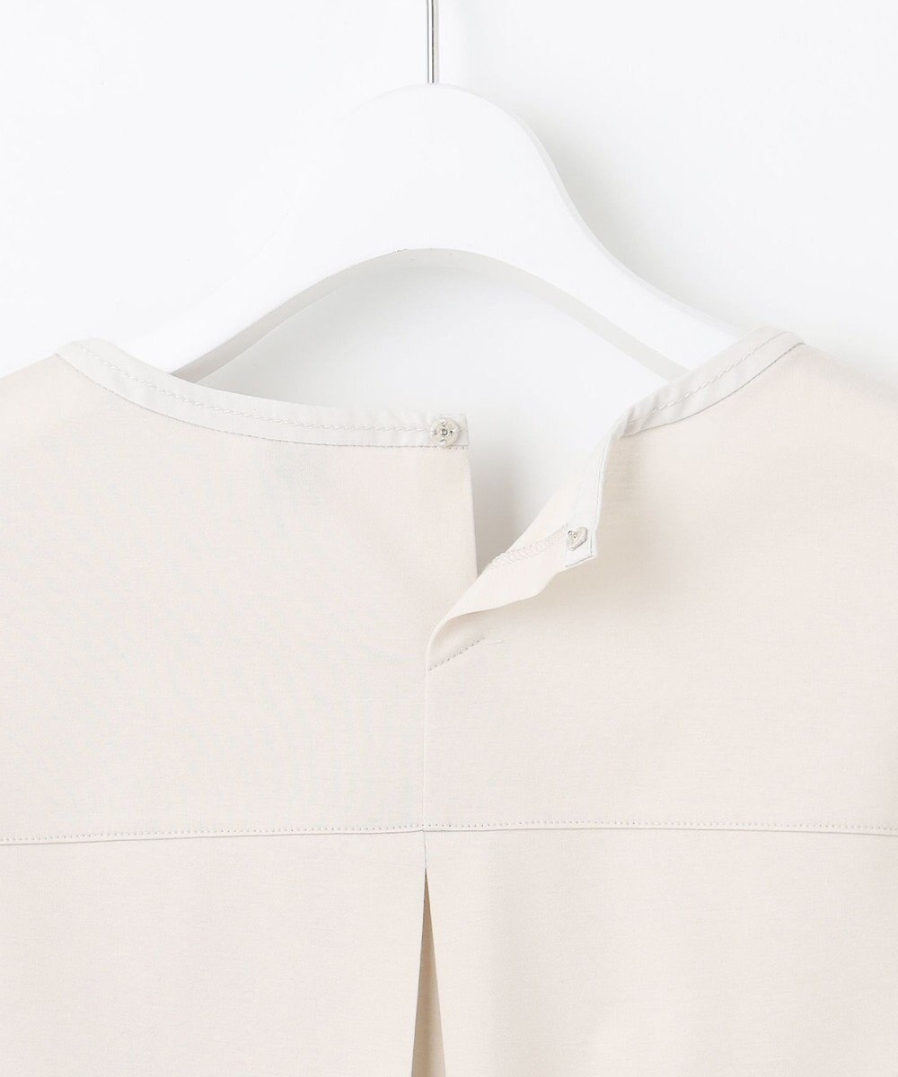 J.PRESS LADIES L プレーティングジャージー タックスリーブ カットソー 