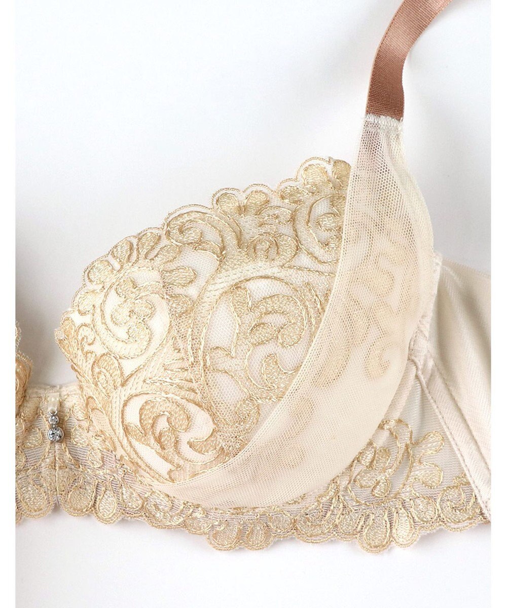 Wing ブラジャー バストを高い位置でキープ 谷間メイク 着やせシルエット 【8000シリーズ】 Gカップまで対応 大きいサイズ PB8000 ウイング／ワコール 