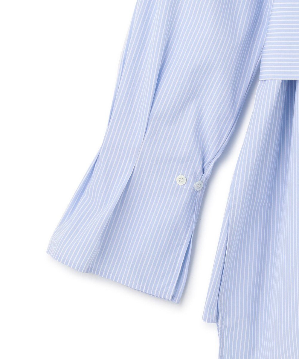 23区 S CANCLINI スキッパーベルト付き ブラウス 