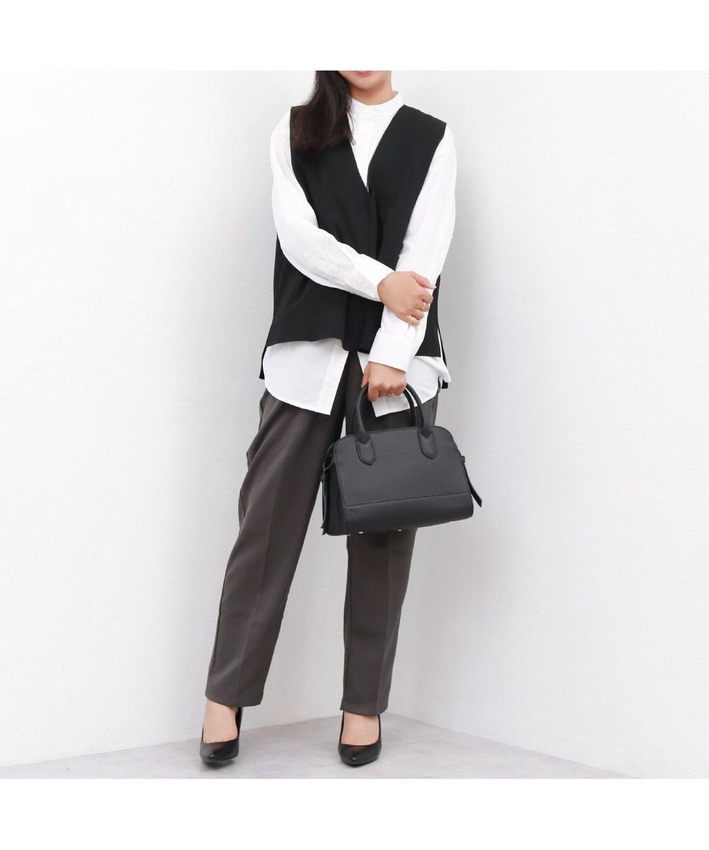 UNBILLION ペルケ perche / 牛革スクエア2way手提げ 