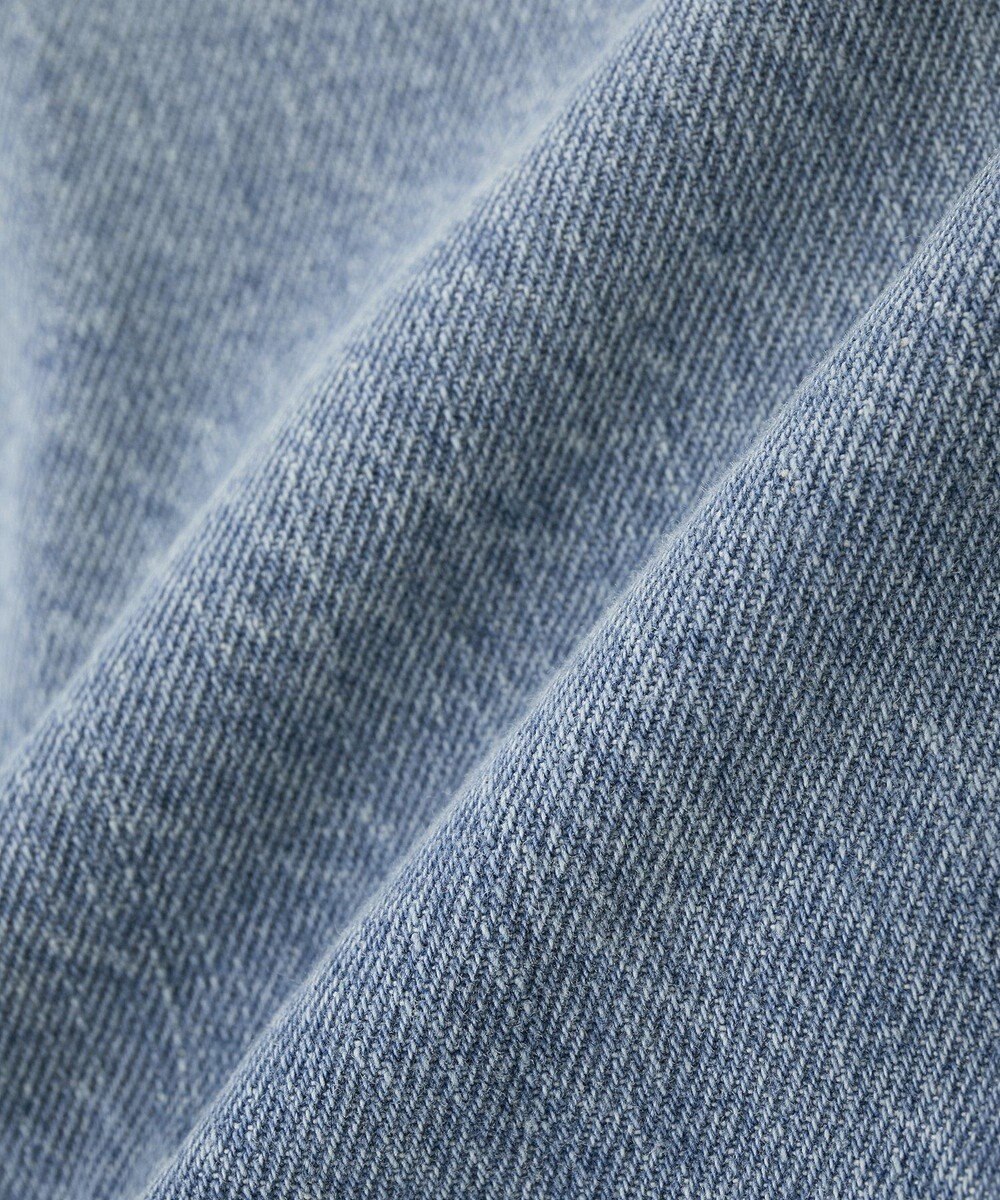 AMERICAN HOLIC ノーカラーデニムカバーオール 