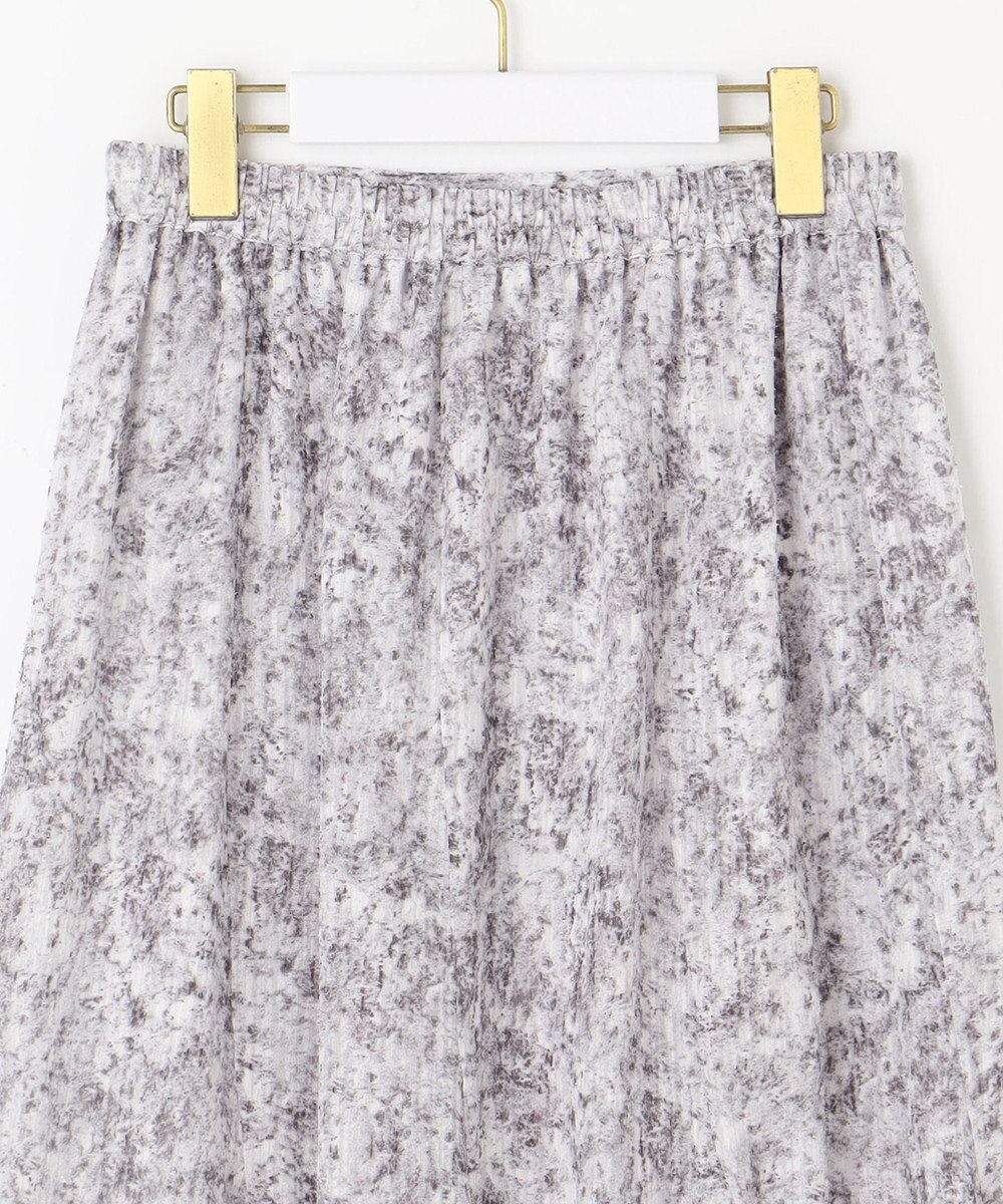 ANY SIS 【2SET】コンパクトトップス×ミスティプリントスカート セットアップ 