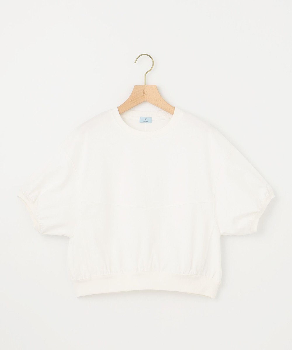 組曲 L 【WEB限定】クールプレーティング天竺スエットライク カットソー 