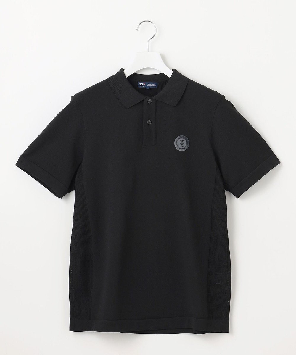 23区GOLF 【MEN】通気性抜群でムレにくい ニットポロシャツ 