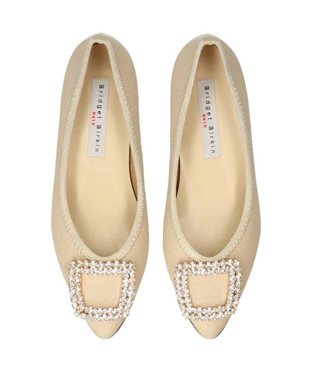 Bridget Birkin ＜2E＞【Bridget Birkin Walk】ビジューモチーフポインテッドパンプス 