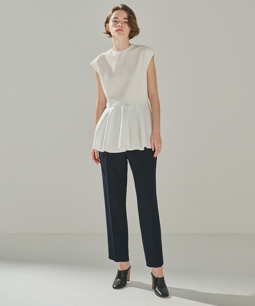 uncrave ウォッシャブル ダブルクロス パンツ 