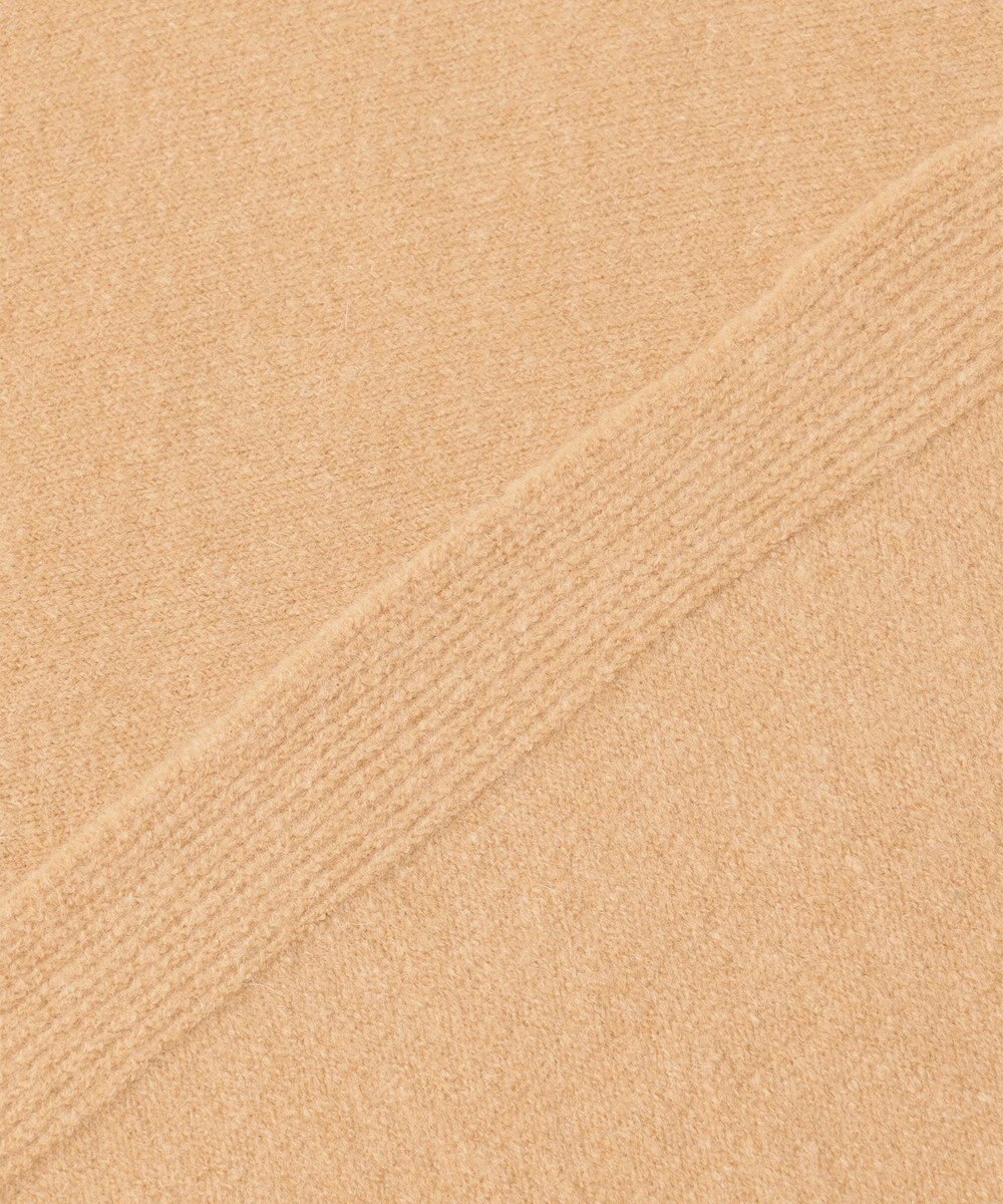 UNFILO 【洗える】ふわふわニット ラウンドヘム 