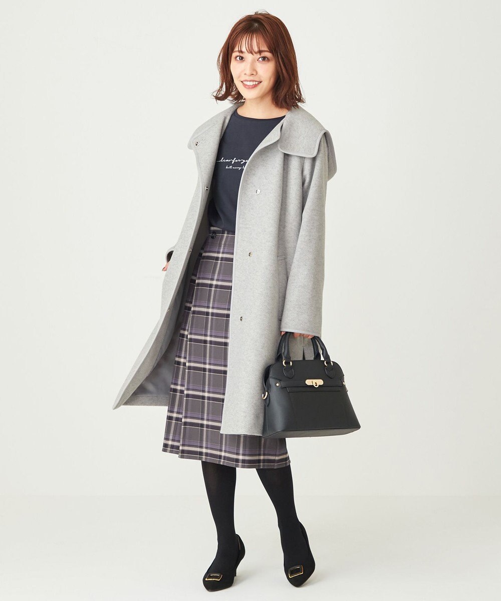 ANY SIS 【美人百花10月号掲載】2WAYリバーシブルラップ スカート 