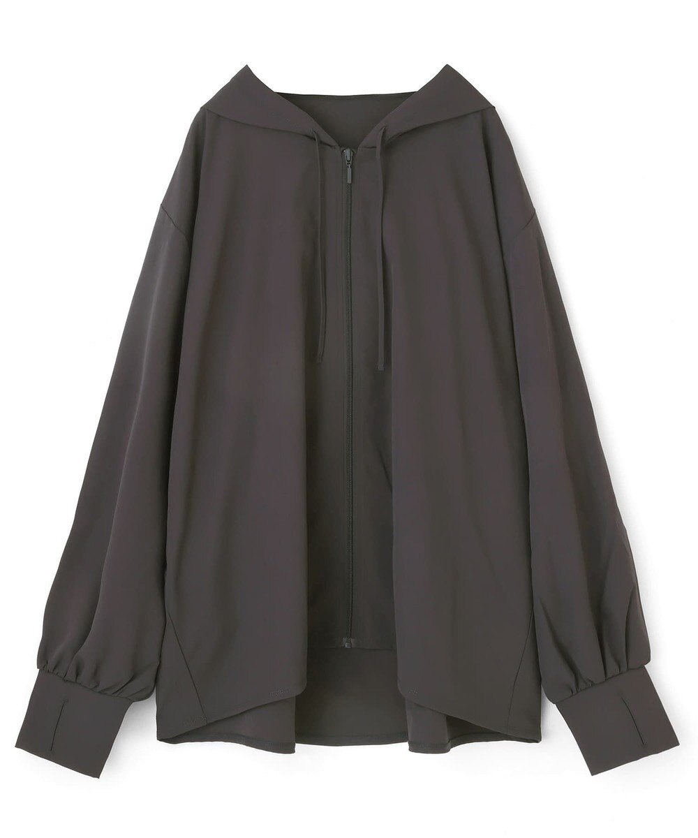 San-ai Resort（三愛水着楽園） 【UPF50+UVカット率最高指数】水陸両用指穴付き　ゆるっと着れるふんわりシルエットパーカーM・L【Big Apple's（ビッグアップルズ）】 