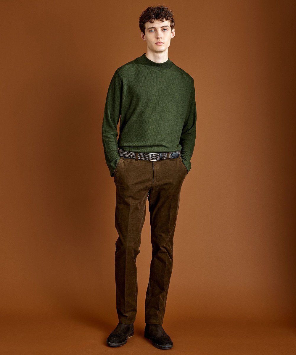 JOSEPH ABBOUD 【吸水速乾/保温/伸縮性】ドライミックスメリノ カットソー 