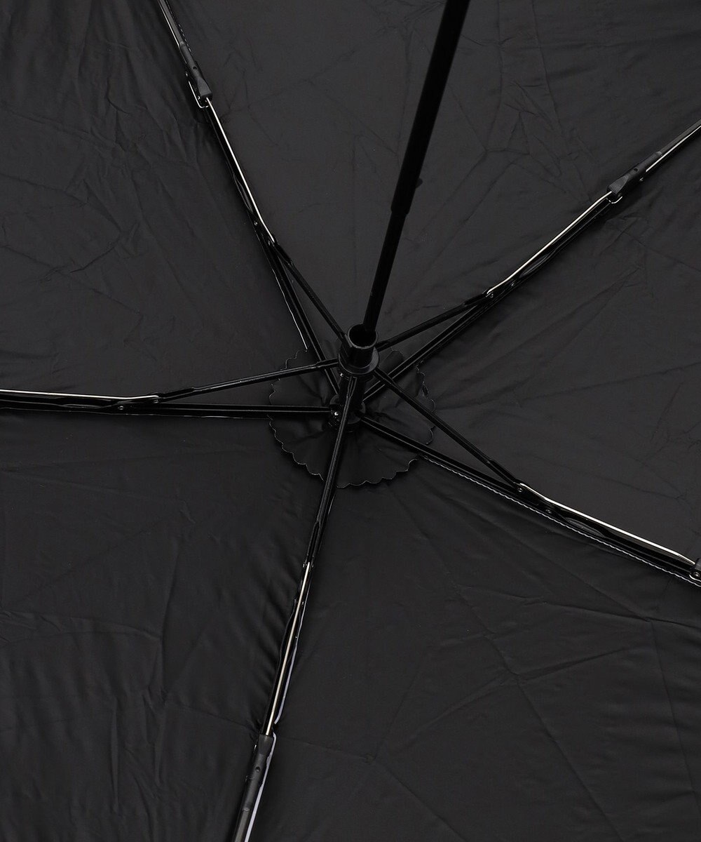 TOCCA 【晴雨兼用・UVカット率(紫外線遮蔽率)99.9%以上・遮光率99.9%以上・防水】CHECKER RIBBON LIGHT UMBRELLA 超軽量折り畳み傘 