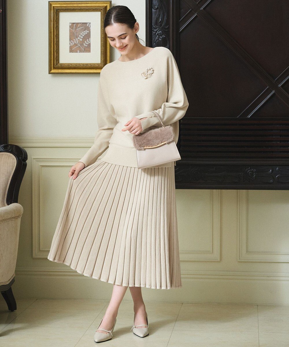 ANY SIS CICA加工 ビューティドルマン ニット 