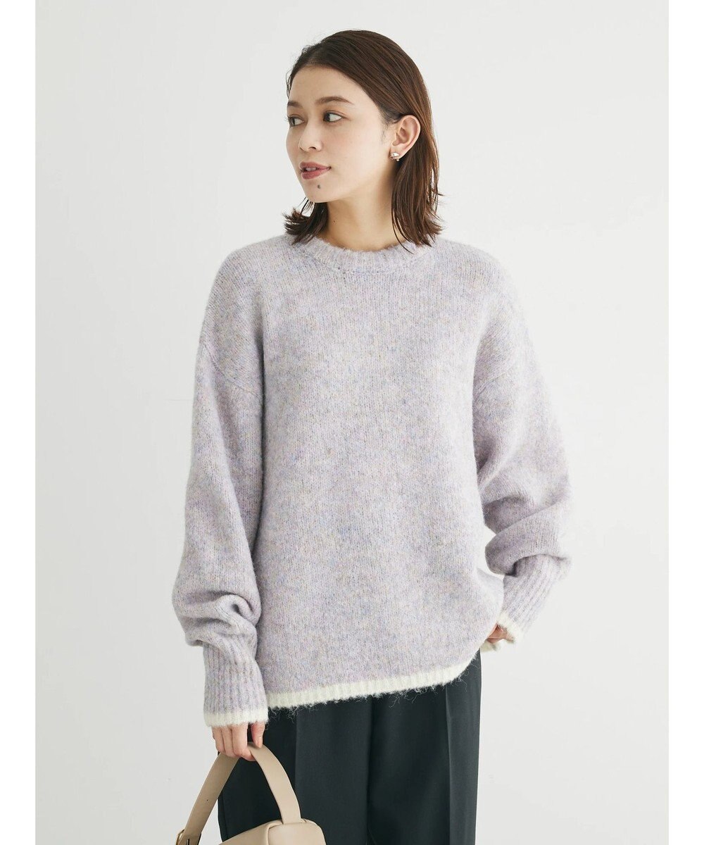 Green Parks フェアリーＭｉｘライン入りプルオーバー 