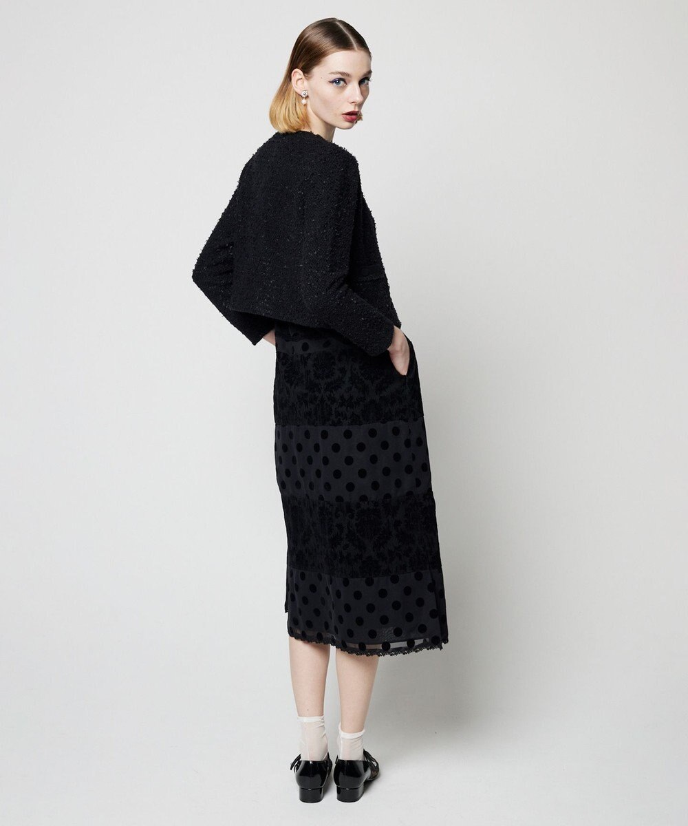 TOCCA 【洗える！】UNSNARL TWEED ニットカーディガン 