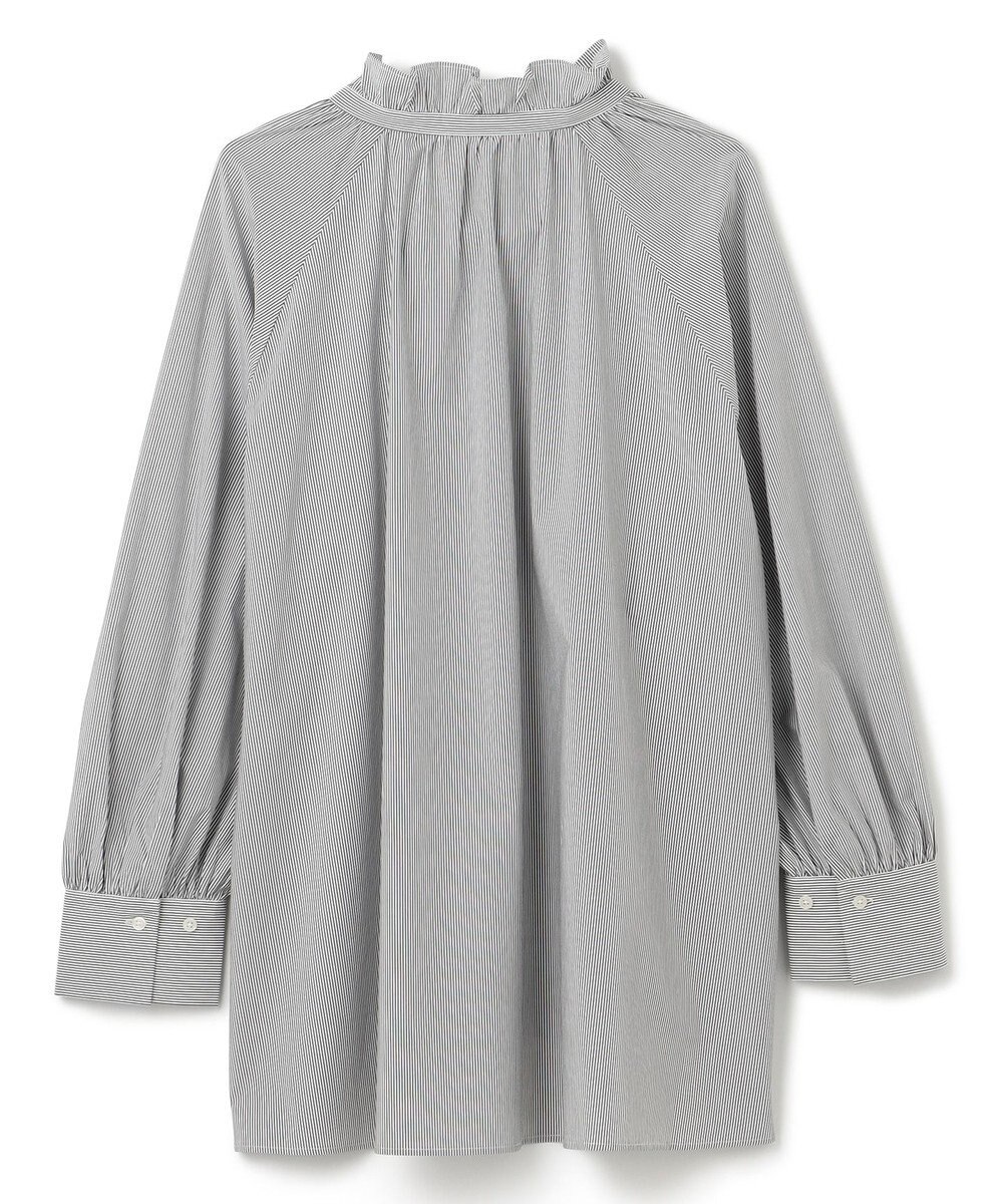 UNFILO ギャザーオーバーブラウス 